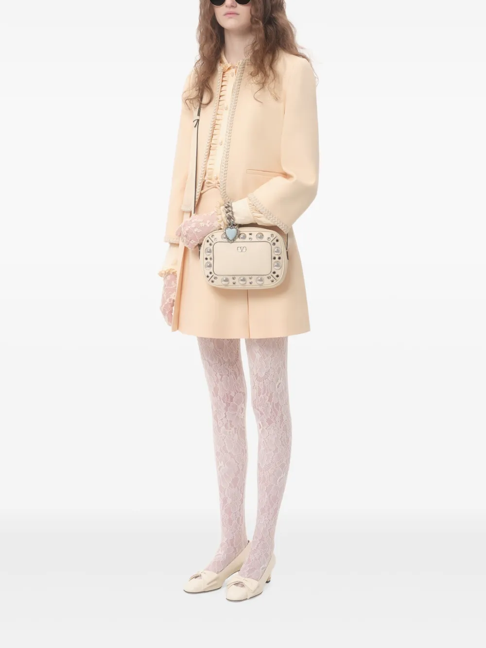 Valentino Garavani Crêpe jack - Beige