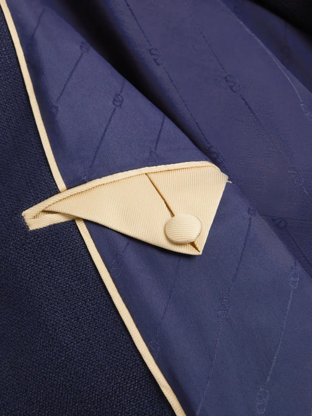 Valentino Garavani Blazer met enkele rij knopen Blauw