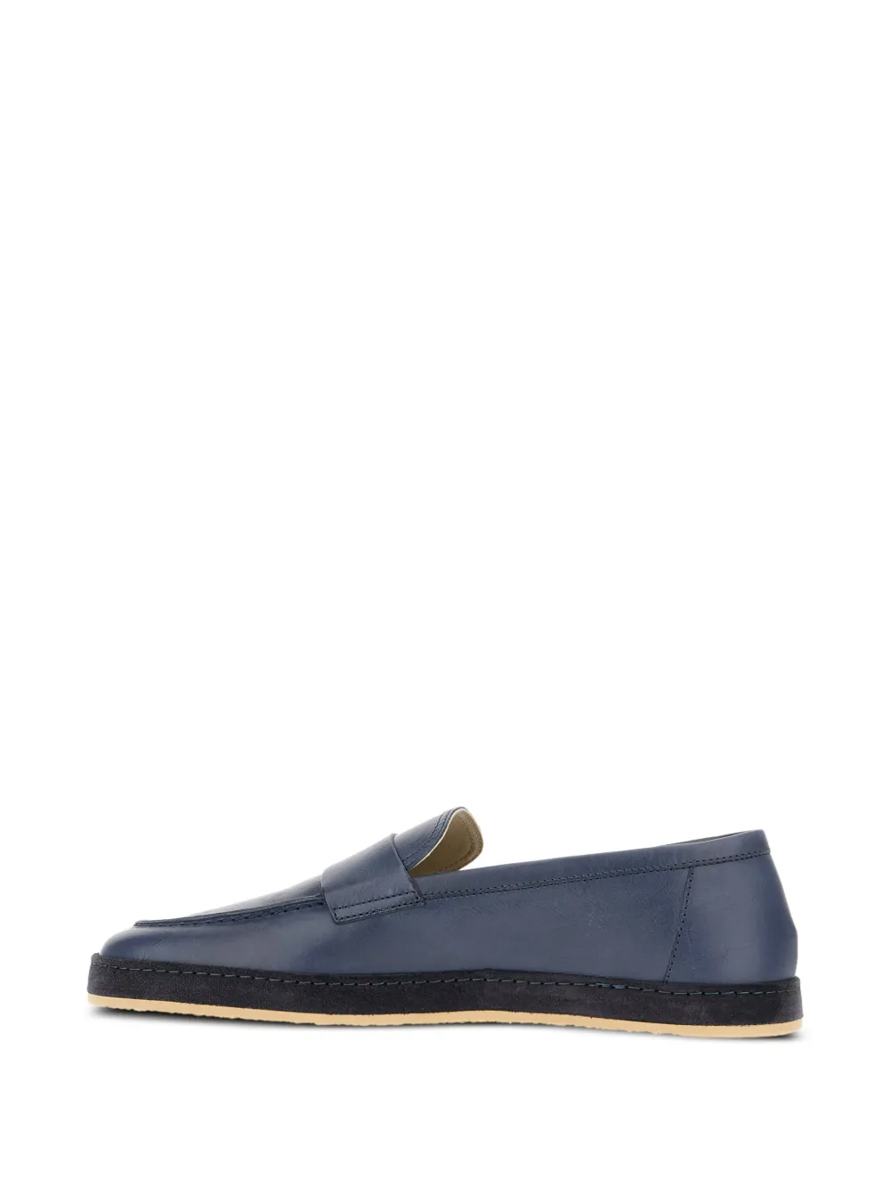 Brunello Cucinelli leather loafers Blue