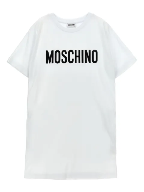Moschino Kids logo-print dress 