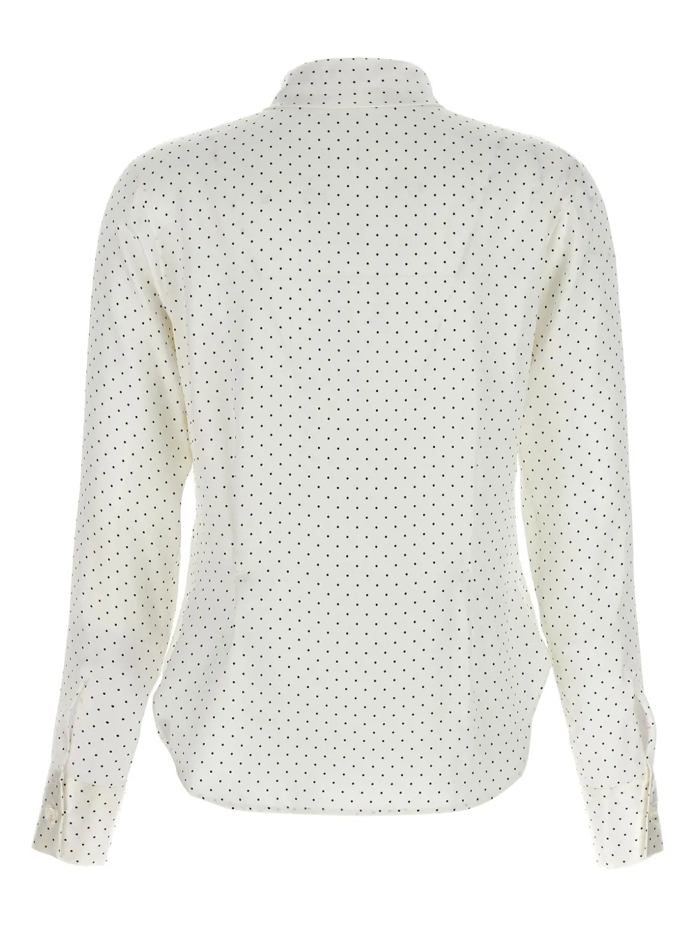 Ermanno Scervino polka-dot silk shirt - Wit