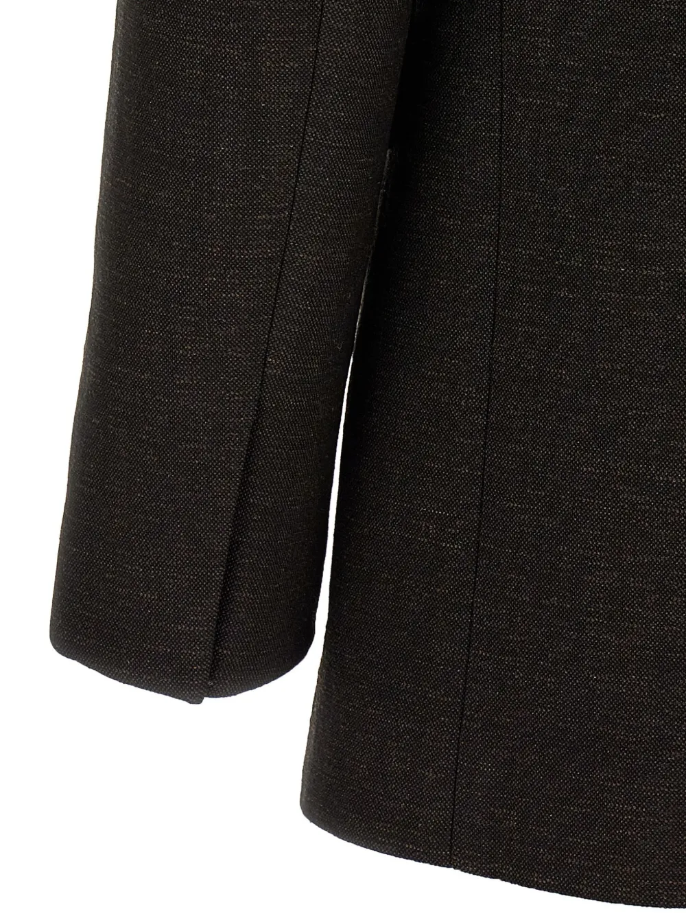 The Row Blazer met enkele rij knopen Bruin
