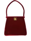 CHANEL Pre-Owned 1997 Double Sided Turn-lock tote bag - Red