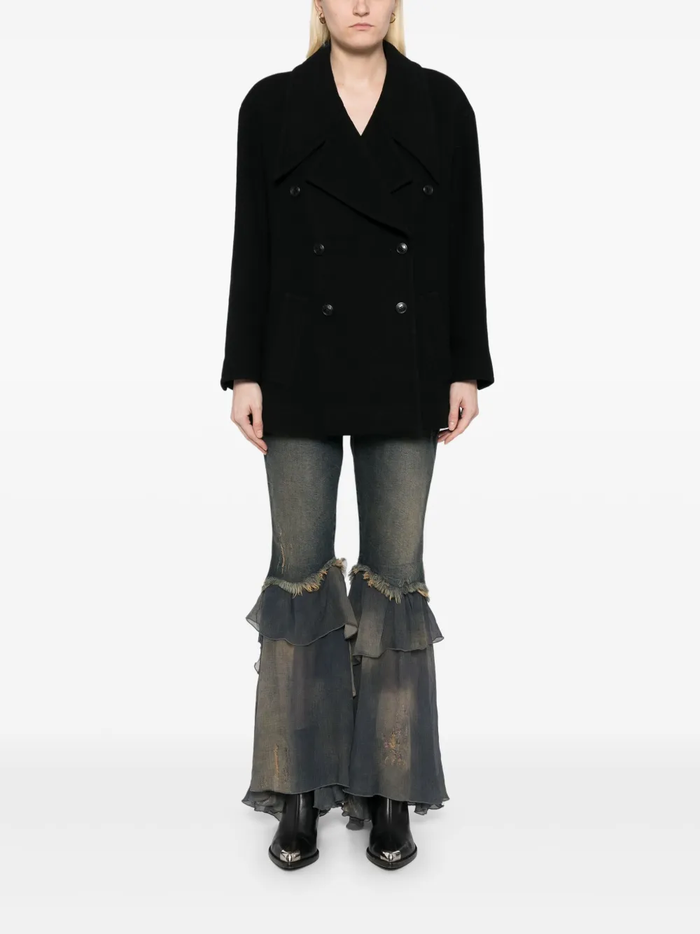 CHANEL Pre-Owned chamarra con botones 1998 | Image 2