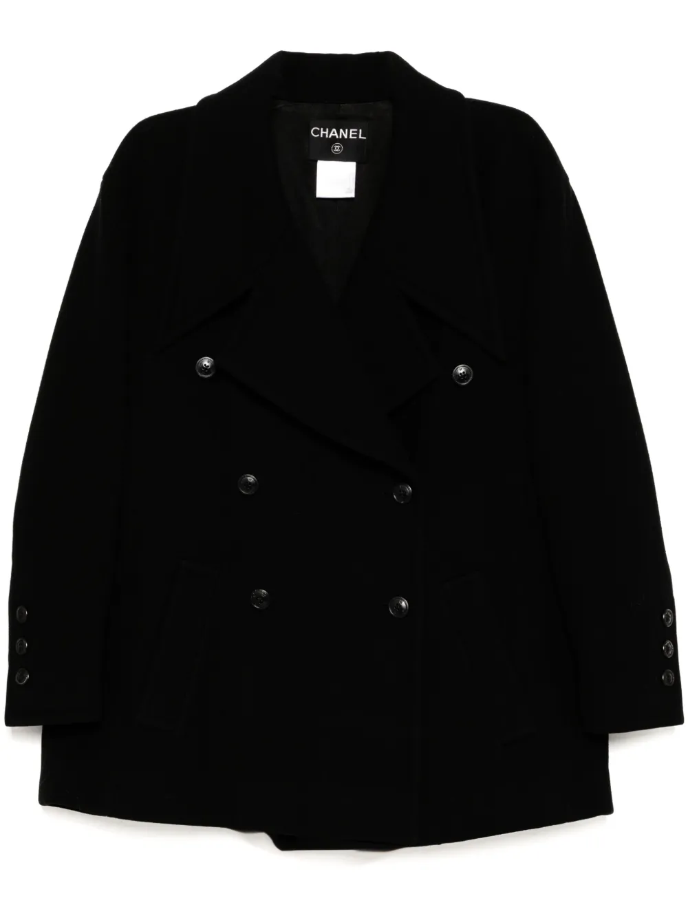 CHANEL Pre-Owned chamarra con botones 1998 | negro | Image 1