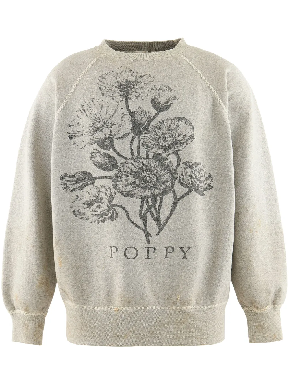 printed cotton sweatshirt