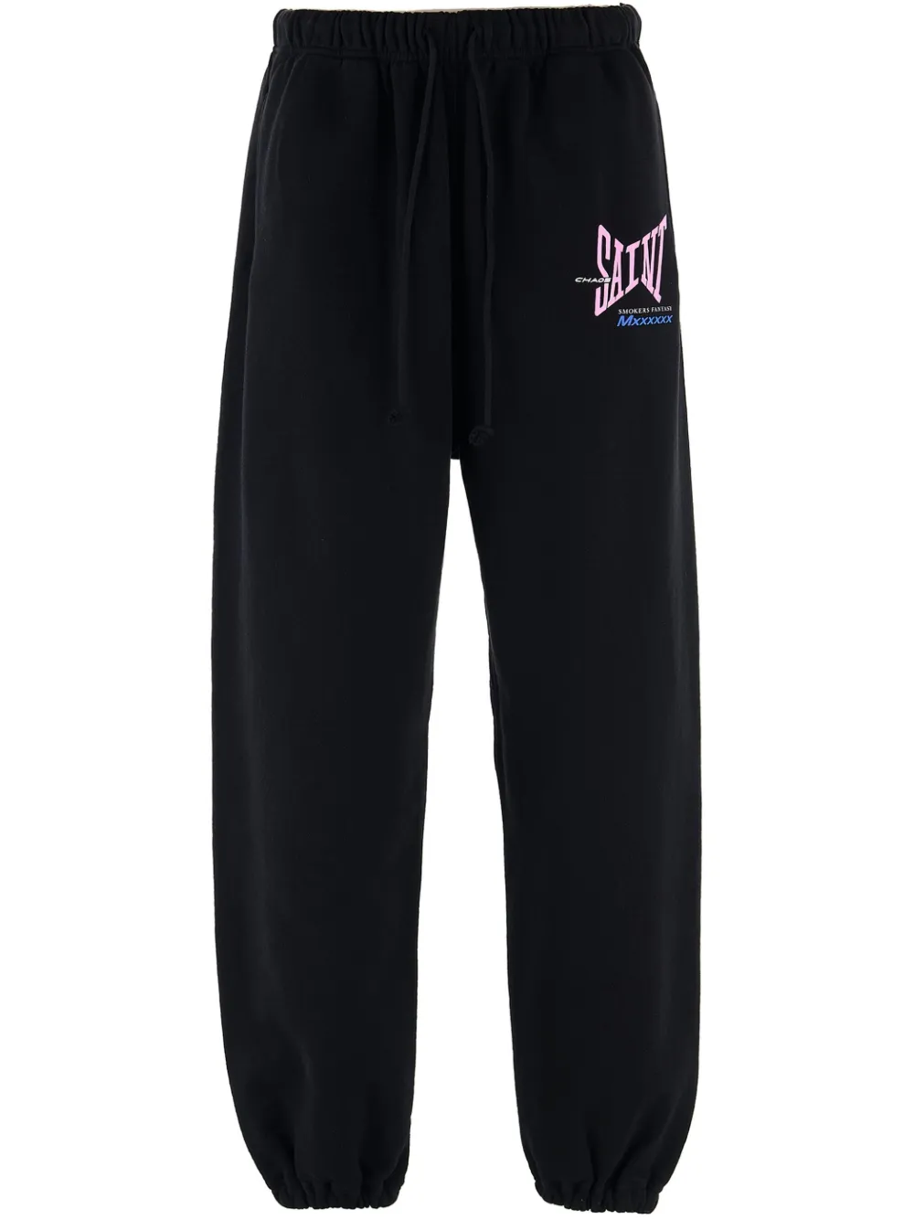 logo-print track pants