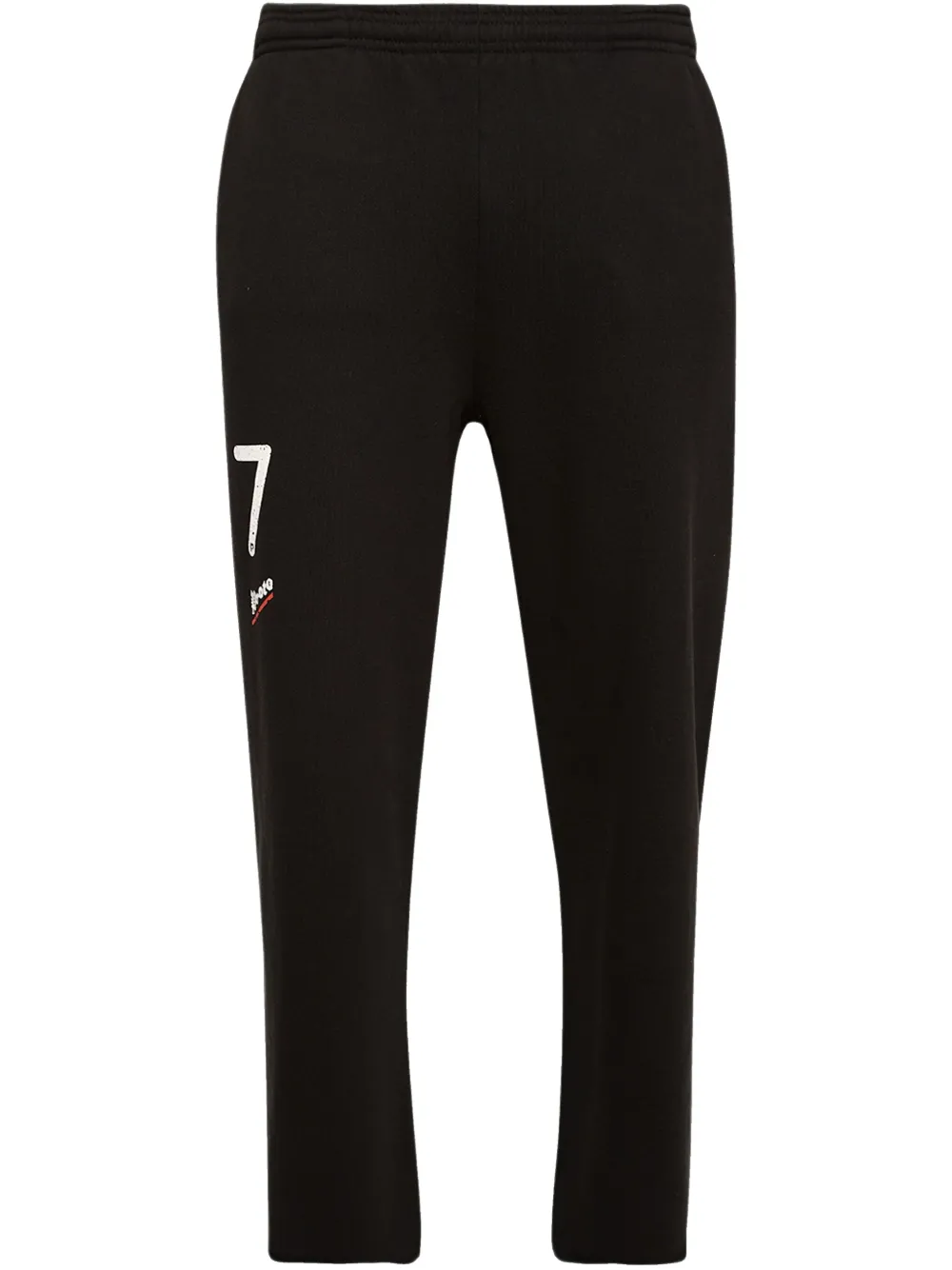 PROTOTYPES logo-print track pants – Black