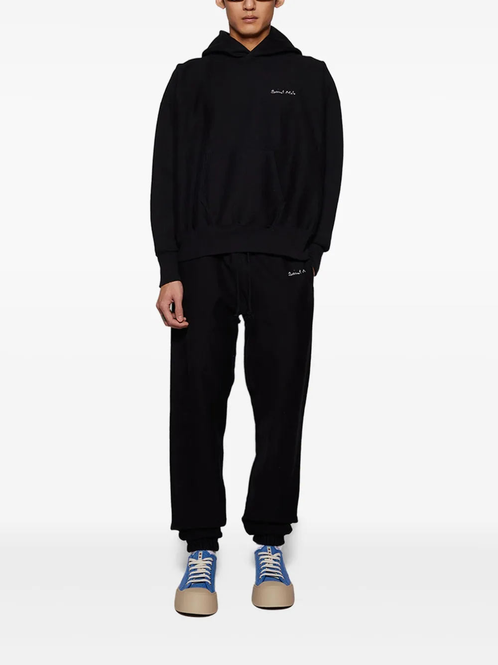 SAINT MXXXXXX cotton sweatpants - Zwart