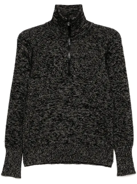CHANEL Pre-Owned 1990-2000s zip up knit sweater