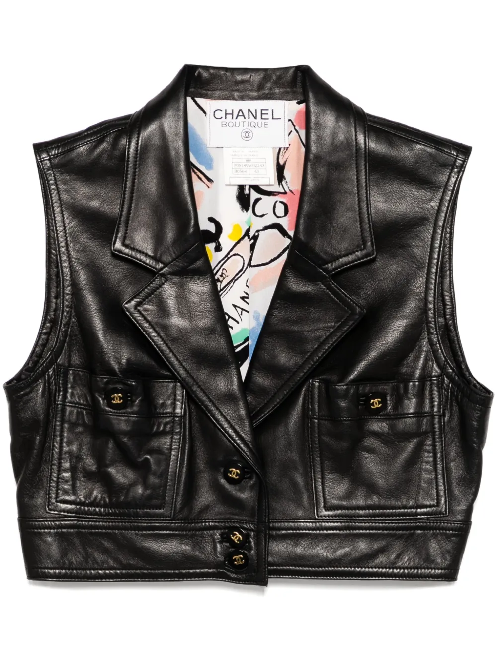 1995 sleeveless vest jacket