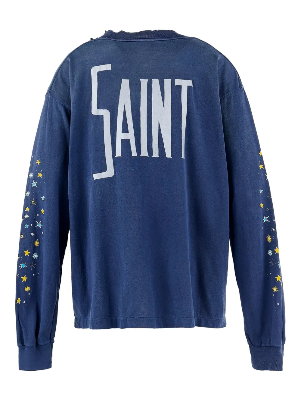 SAINT MXXXXXX Sweater met print - Blauw