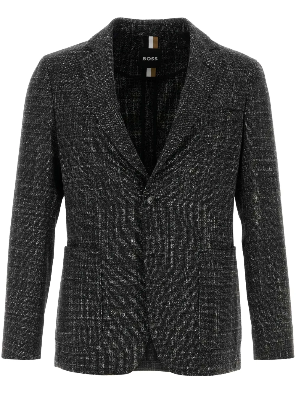 BOSS single-breasted blazer | Black | Image 1