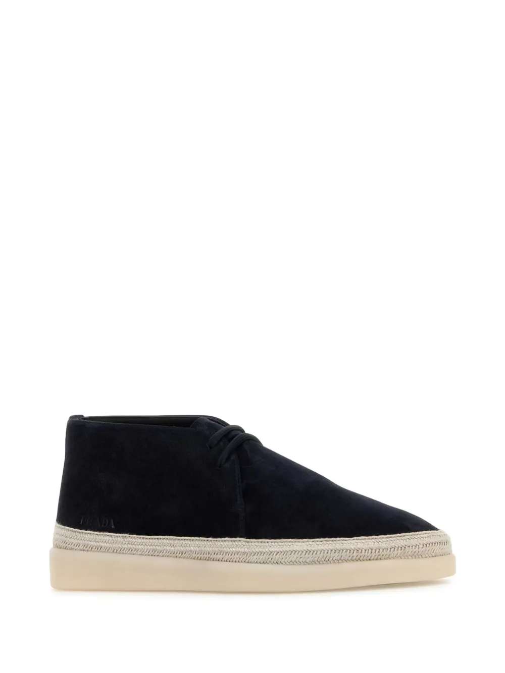 Prada suede ankle boots - Blauw