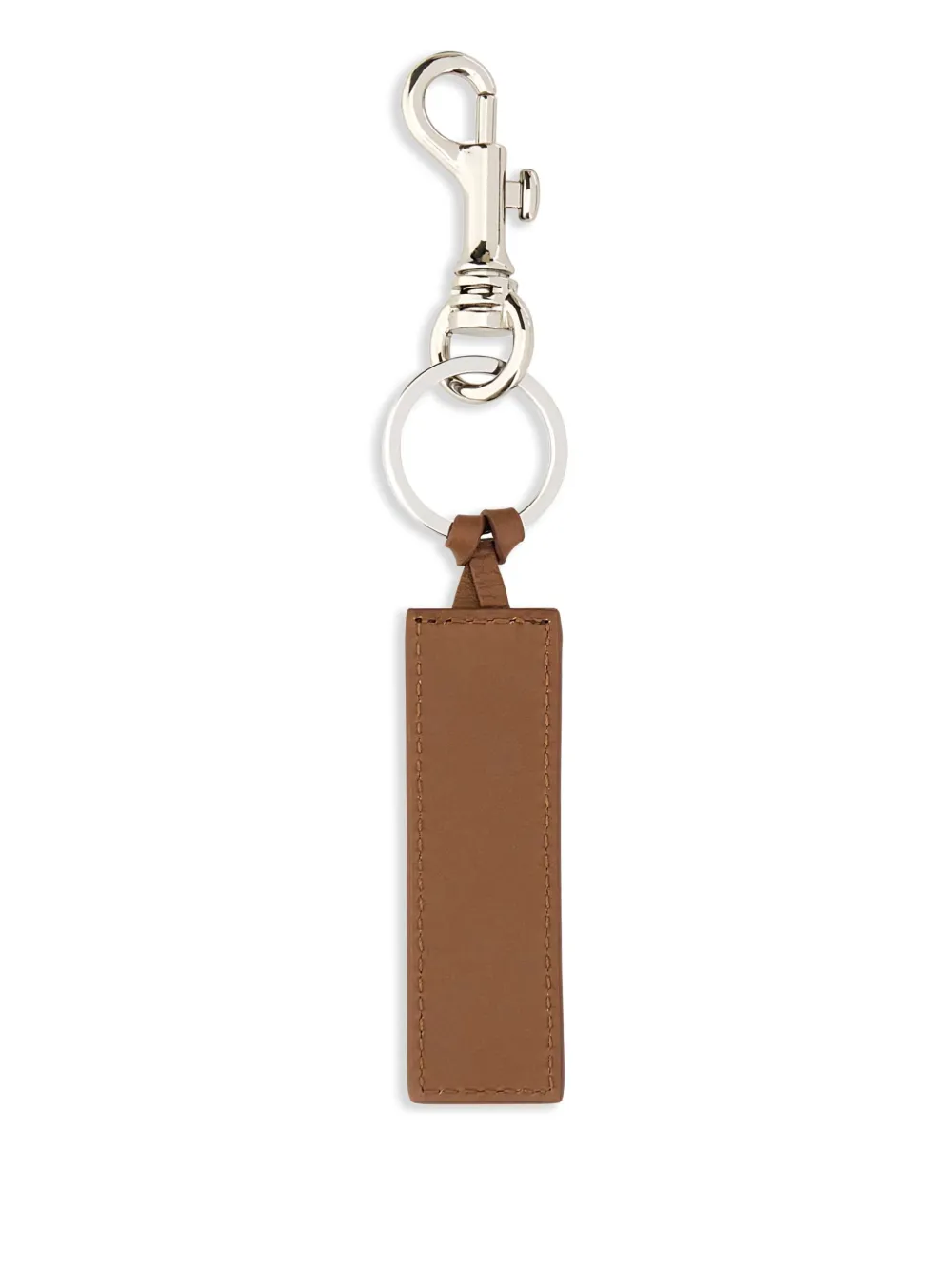 A.P.C. Leren sleutelhanger - Bruin