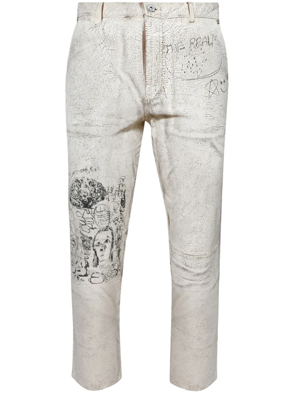 Paly The Realm Trousers In Neutrals