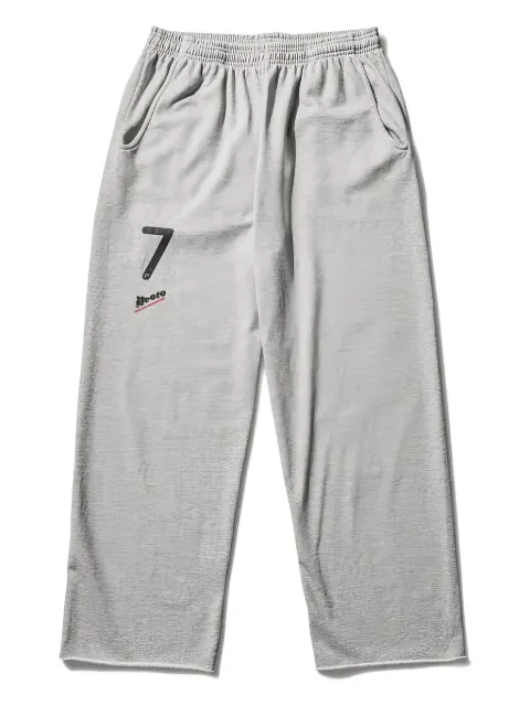 PROTOTYPES number-print track pants