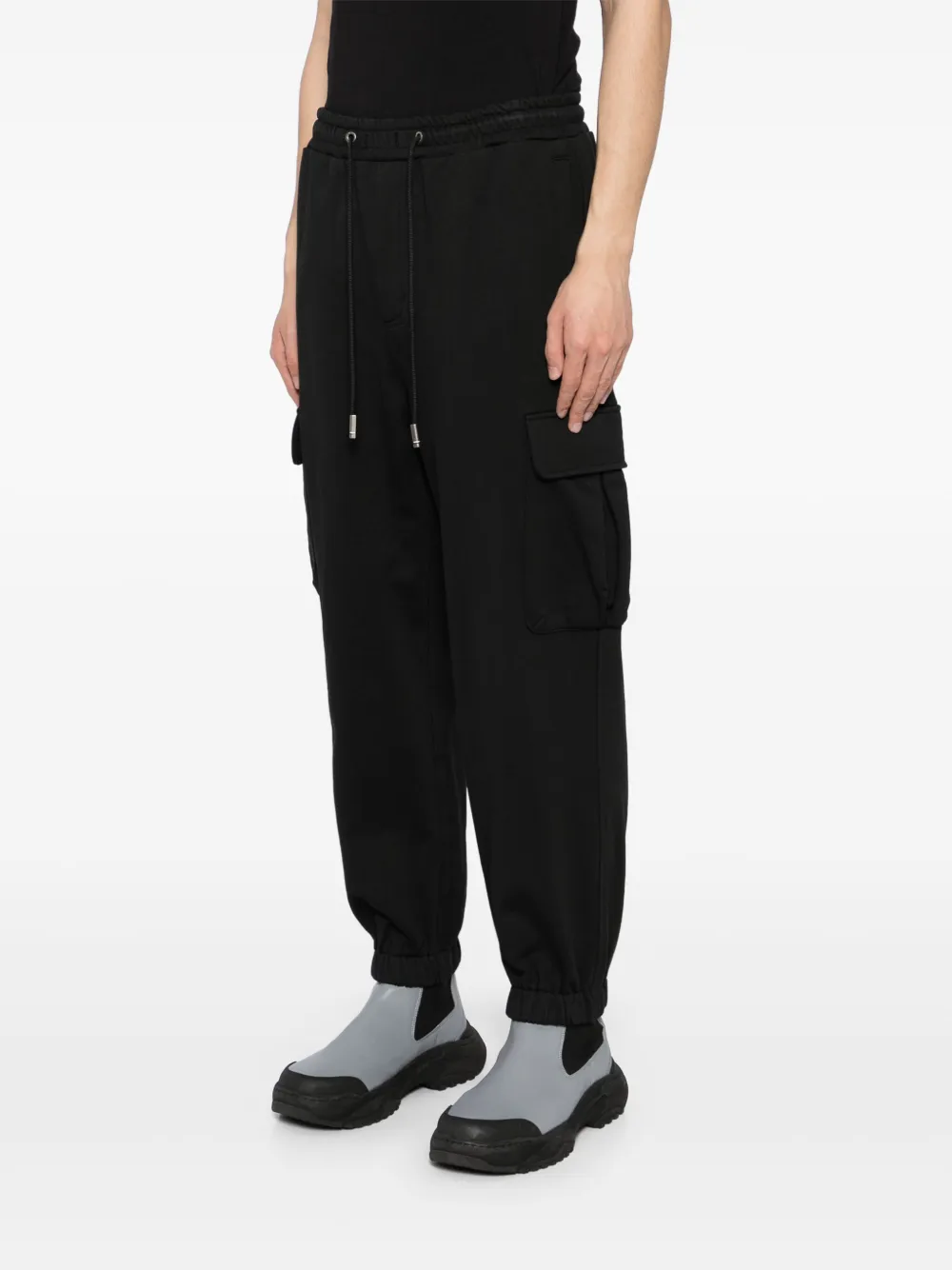 ZZERO BY SONGZIO Joggingbroek met verwassen effect Zwart