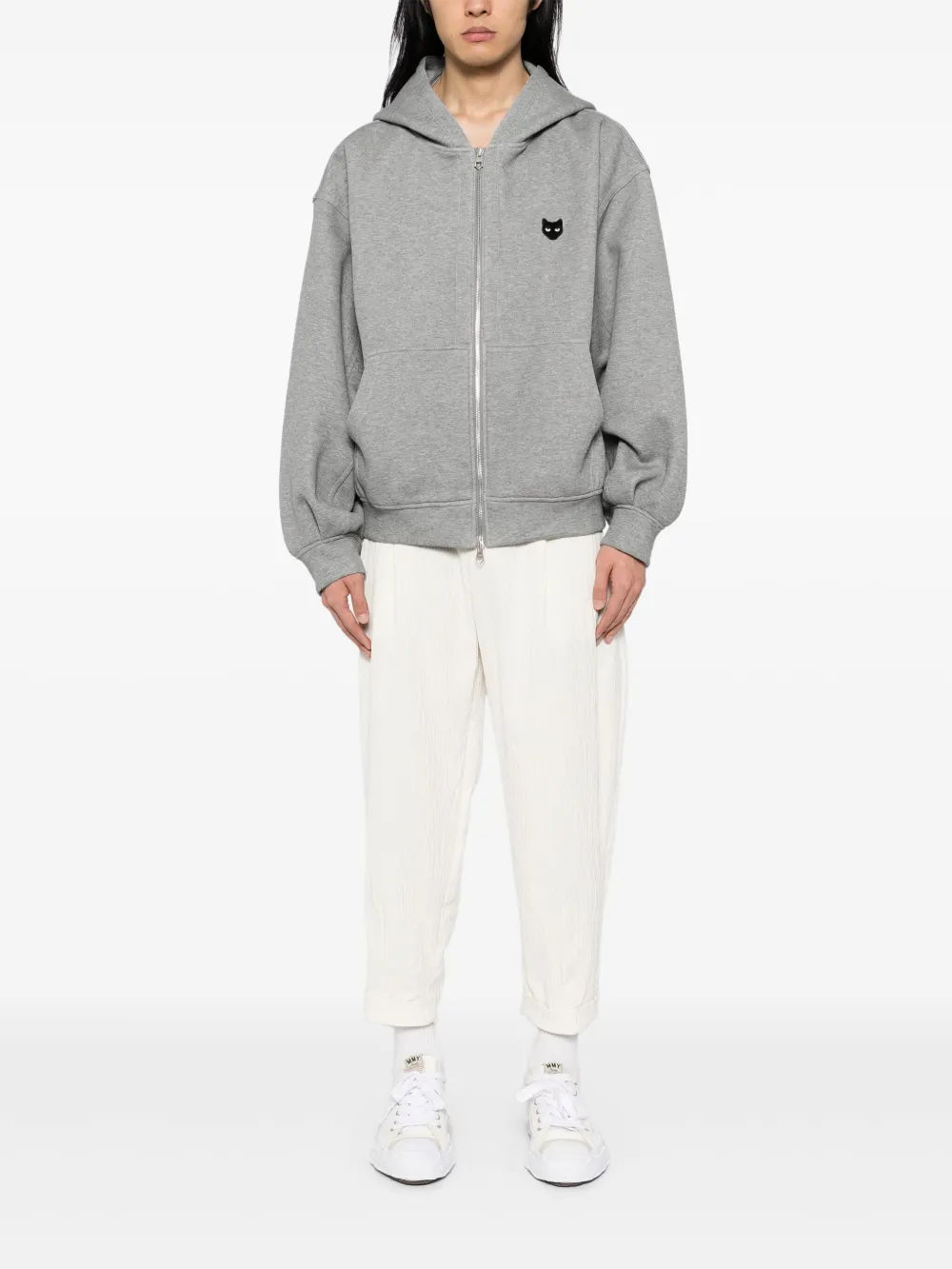 ZZERO BY SONGZIO Deviant zip-up hoodie | Hoodies | Image 2