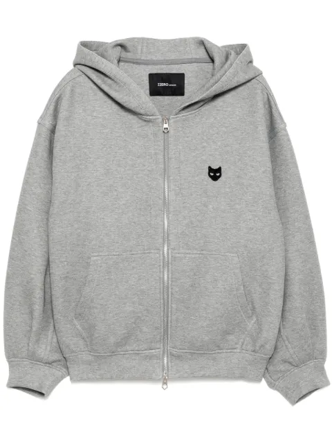ZZERO BY SONGZIO Deviant zip-up hoodie