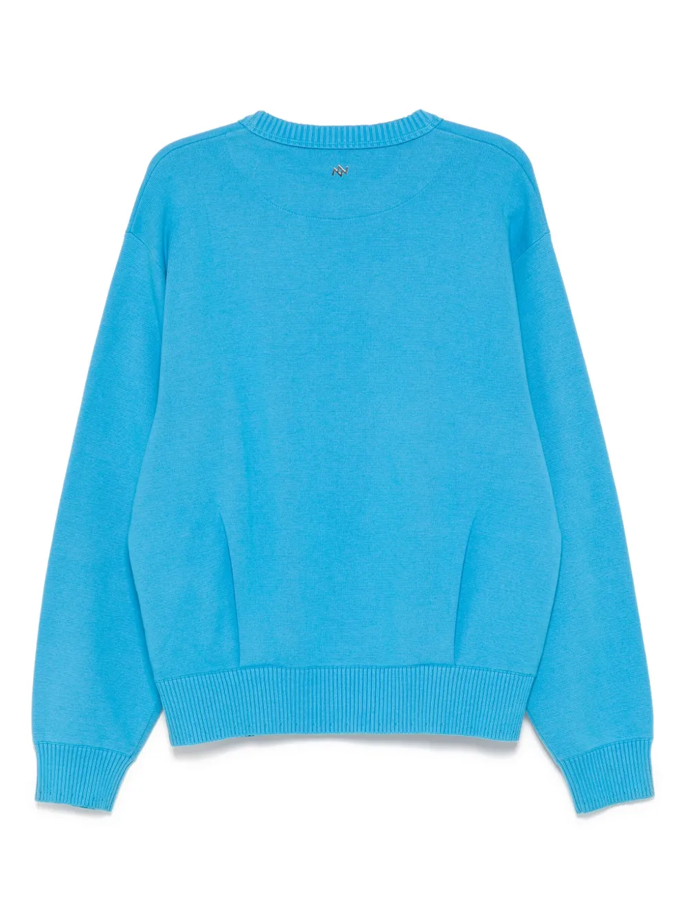 ZZERO BY SONGZIO emblem crew-neck jumper - Blauw