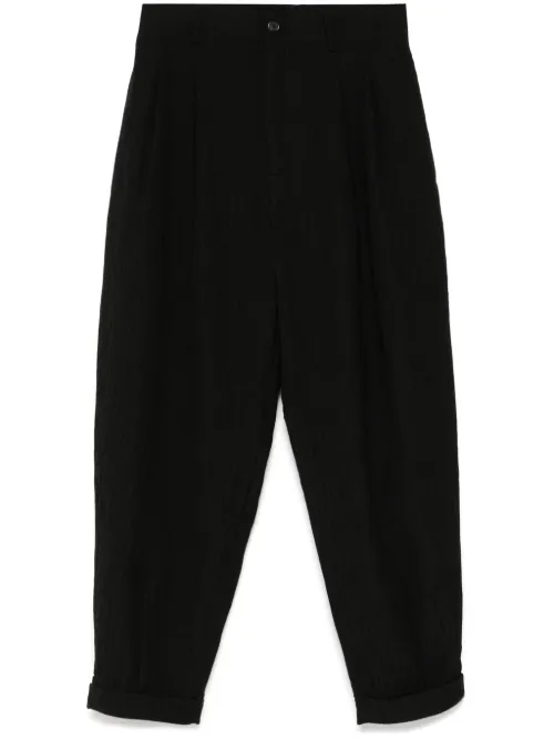 Pantalon à design plissé - SONGZIO - Modalova