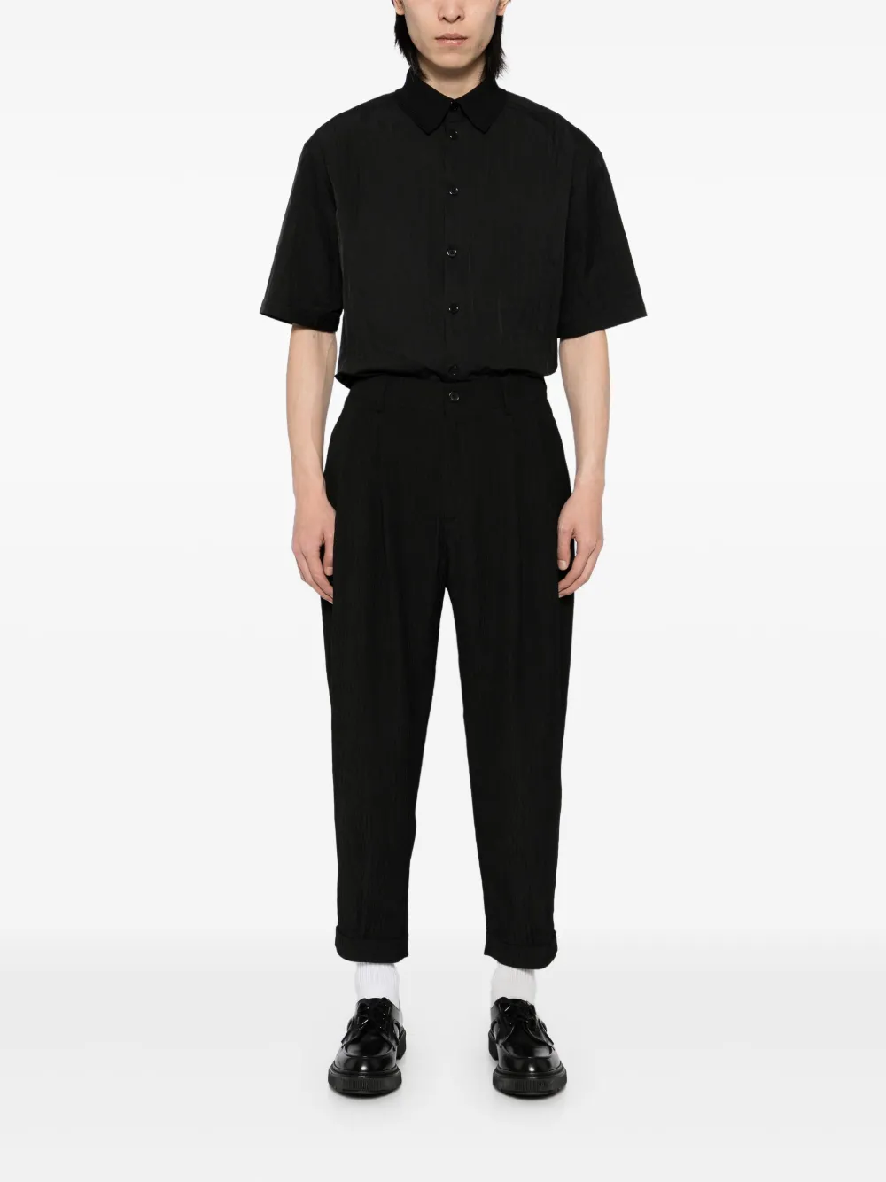 SONGZIO Geplooide broek - Zwart