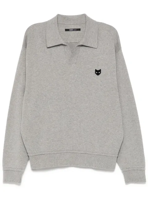ZZERO BY SONGZIO pull à col ouvert
