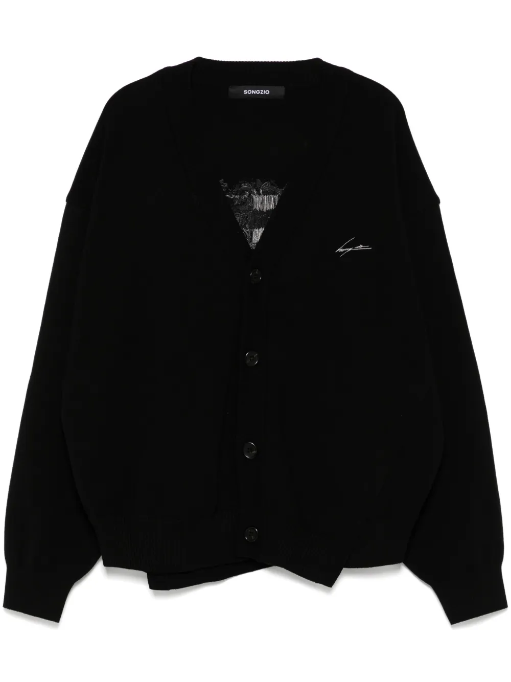 Poetry cardigan