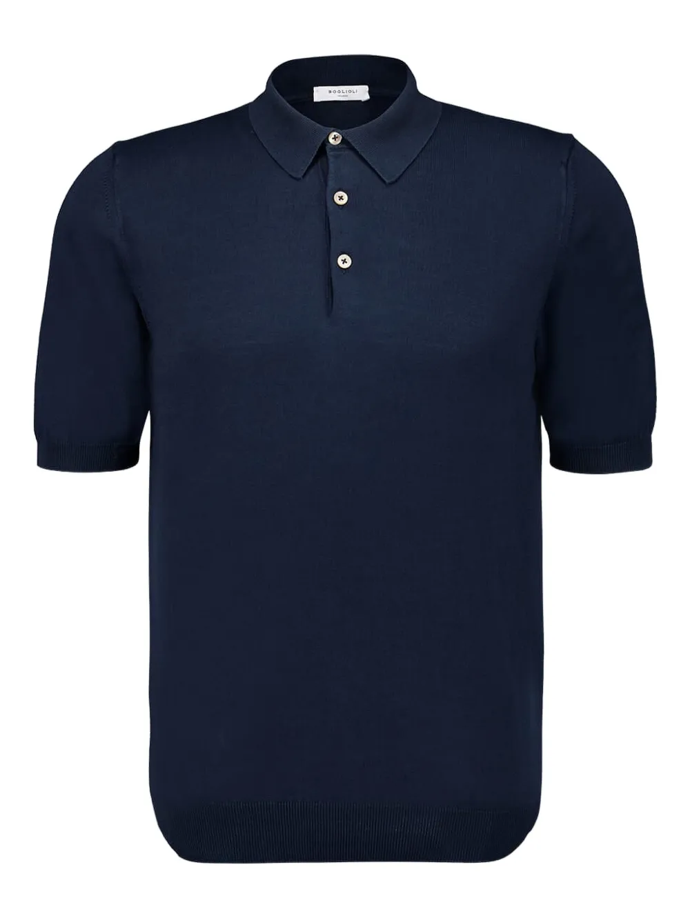 Boglioli cotton polo shirt | Blue | Image 1