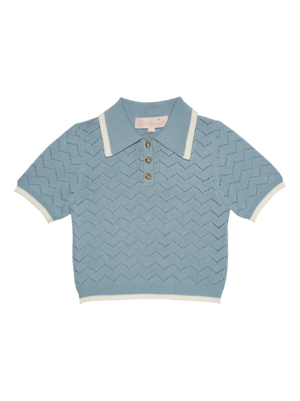 Tutu Du Monde Chelsea gebreide polotop Blauw