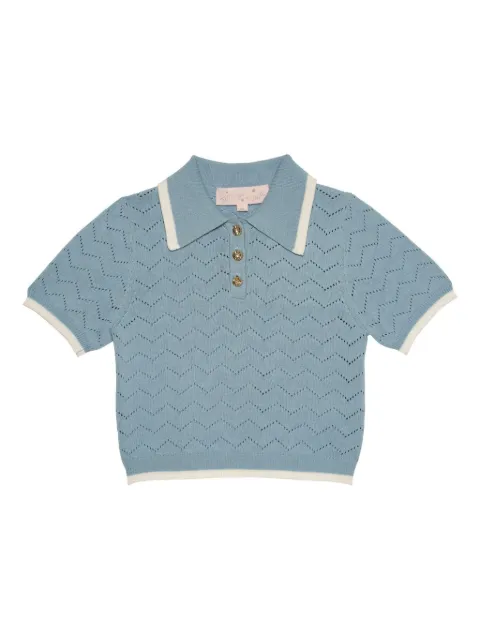 Tutu Du Monde chelsea knitted polo top