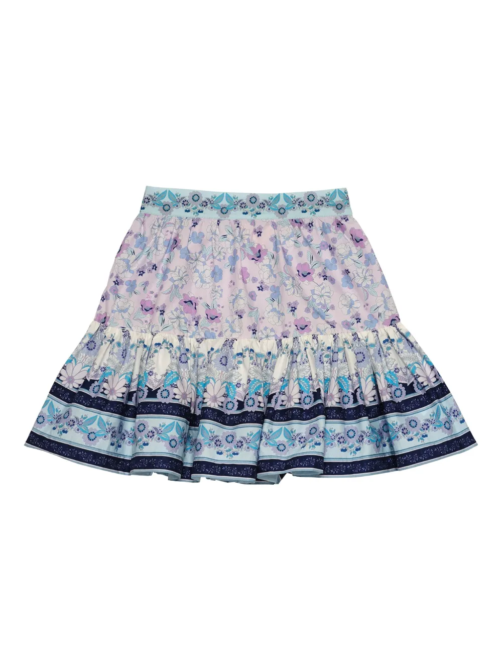 Tutu Du Monde Rok met bloe print Blauw