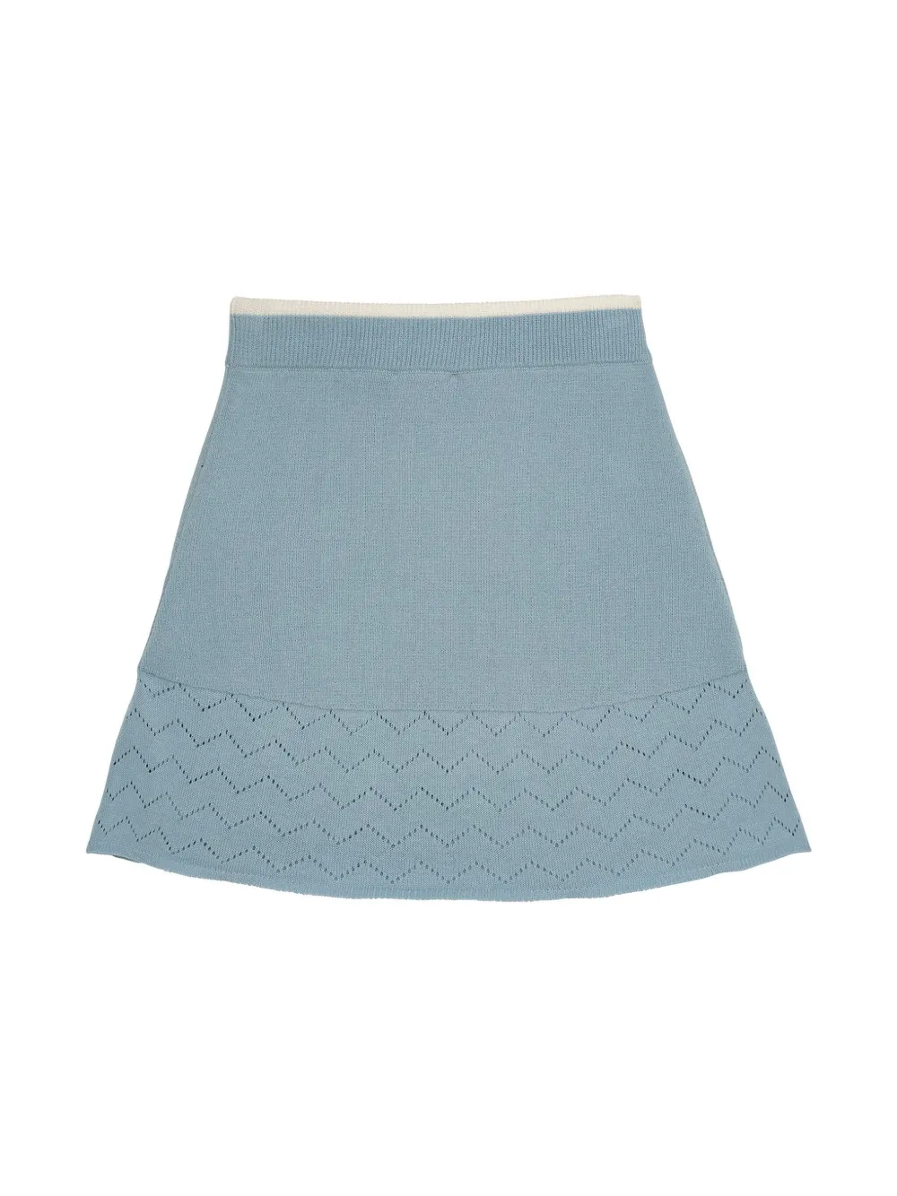 Tutu Du Monde knitted mini skirt - Blauw