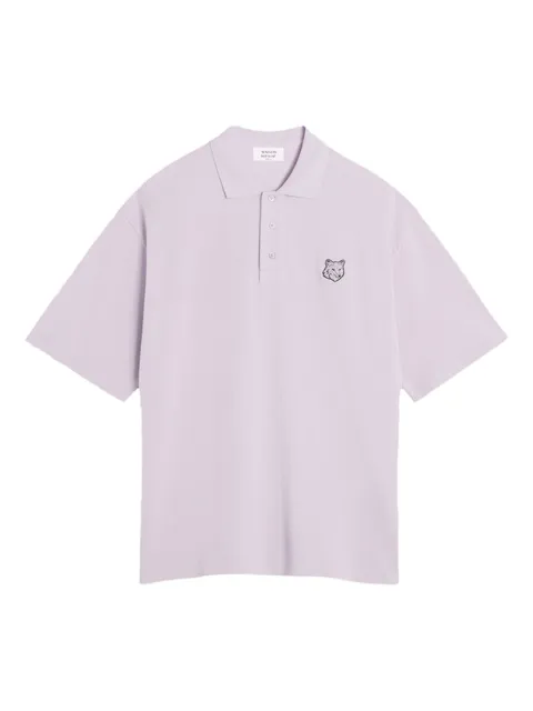 Maison Kitsuné Bold Fox Head-appliqué polo shirt