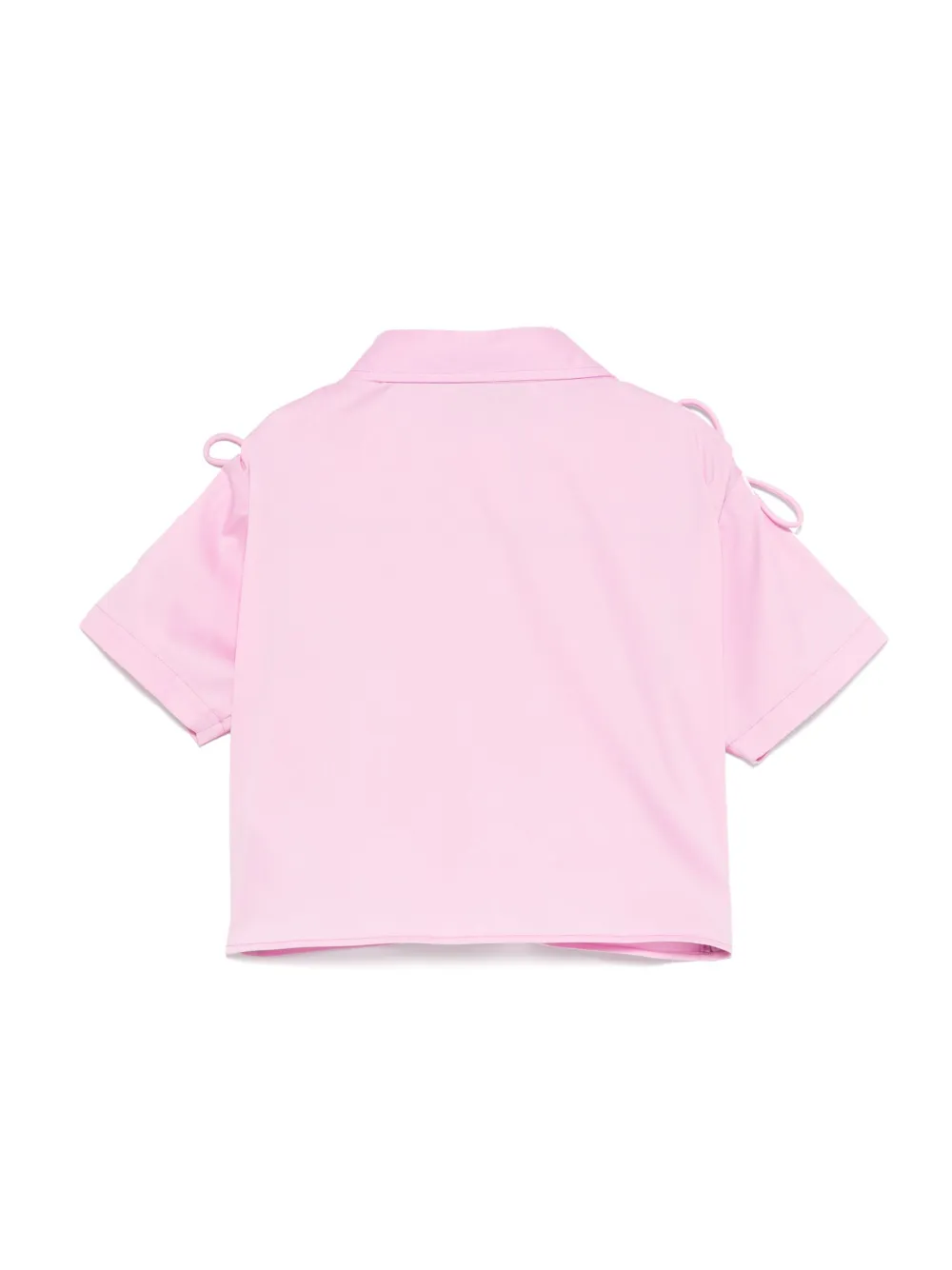 MSGM Kids Popeline shirt - Roze