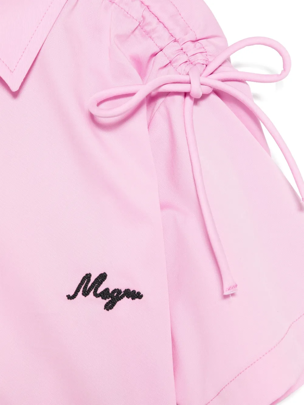 MSGM Kids Popeline shirt Roze
