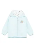 Moschino Kids Teddy Bear rain jacket - Blue