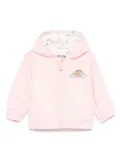 Moschino Kids Teddy Bear rain jacket - Pink