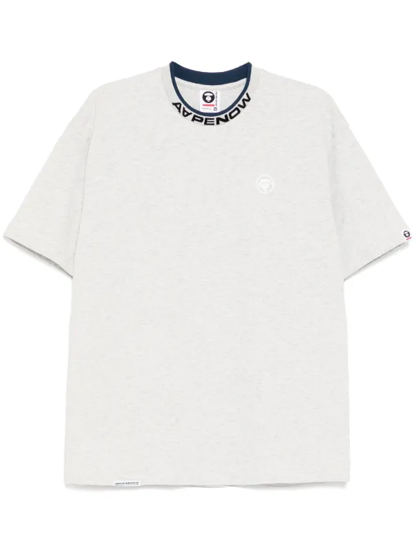 AAPE BY *A BATHING APE® ロゴ Tシャツ | グレー | FARFETCH JP
