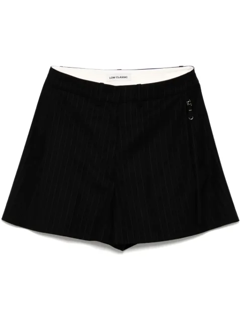 Low Classic shorts con tiro bajo y motivo de rayas