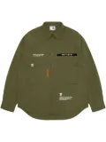AAPE BY *A BATHING APE® text-print shirt - Green
