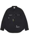 AAPE BY *A BATHING APE® text-print shirt - Black