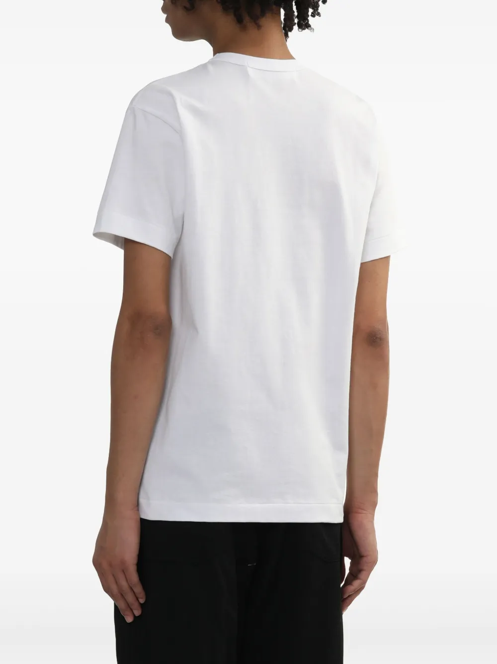 Comme Des Garçons Play T-shirt met print Wit