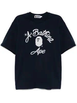 A BATHING APE® シャーク Tシャツ | ブラック | FARFETCH JP