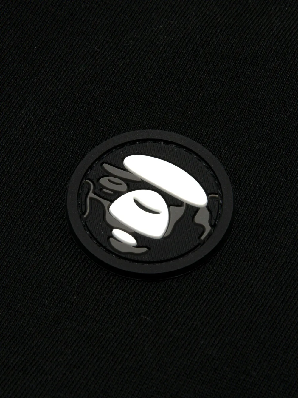 AAPE BY *A BATHING APE Katoenen T-shirt Zwart