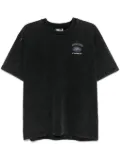 AAPE BY *A BATHING APE® logo-embroidered T-shirt - Black