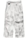 AAPE BY *A BATHING APE® washed-effect jeans - White