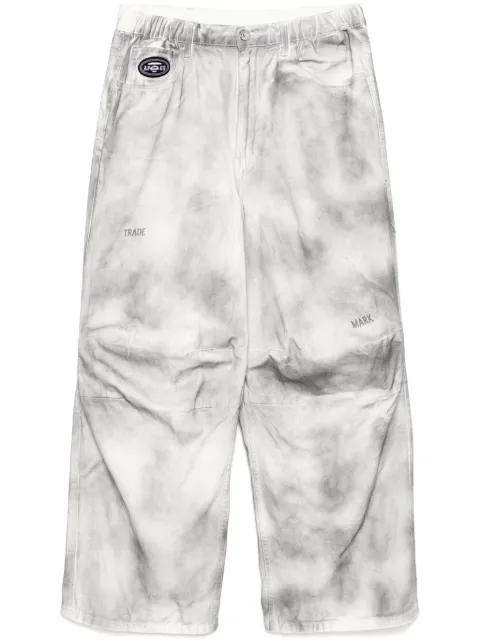 AAPE BY *A BATHING APE® jeans con efecto lavado