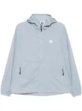 AAPE BY *A BATHING APE® moonface logo windbreaker jacket - Grey